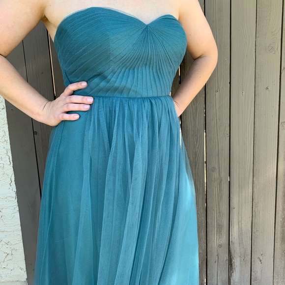 Jenny Yoo | Dresses | Nwt Jenny Yoo Vintage Teal Soft Tulle Wren Dress ...